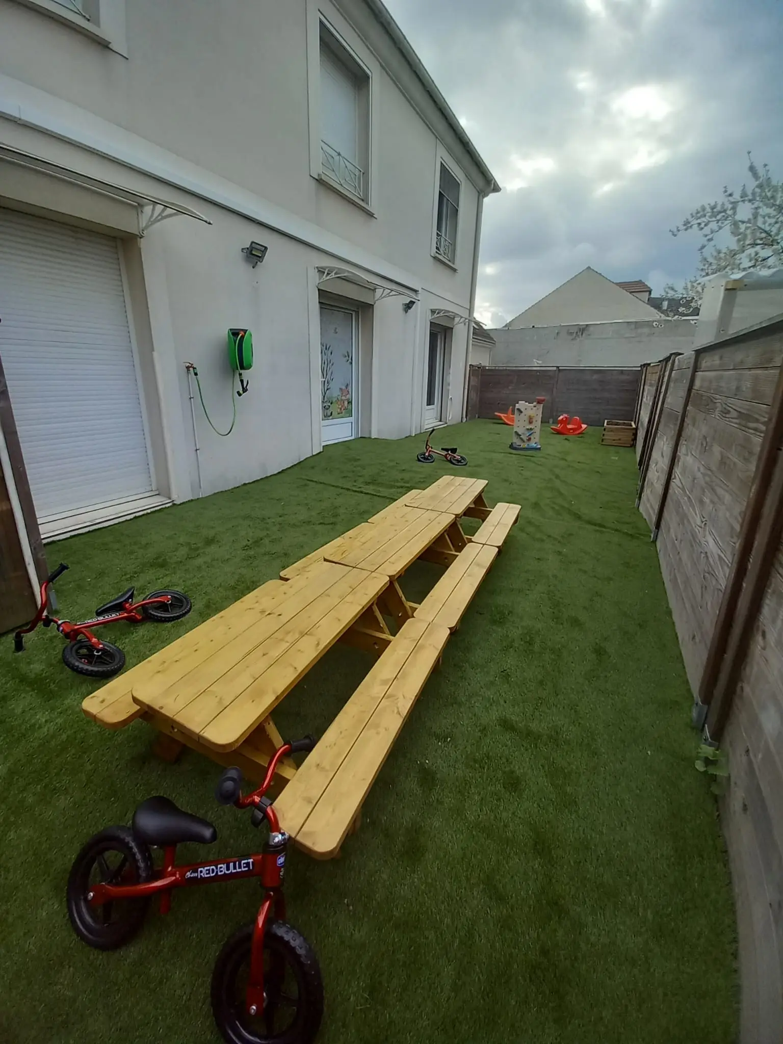 Un jardin extérieur pour se dépenser au grand air