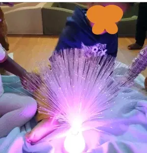 Espace snoezelen et stimulation sensorielle à la crèche Les Bébés Explorateurs Dunois, Orléans
