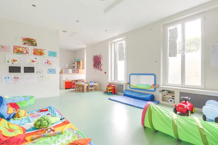 Une <strong>micro-crèche</strong>, dans le quartier Cœur de Ville