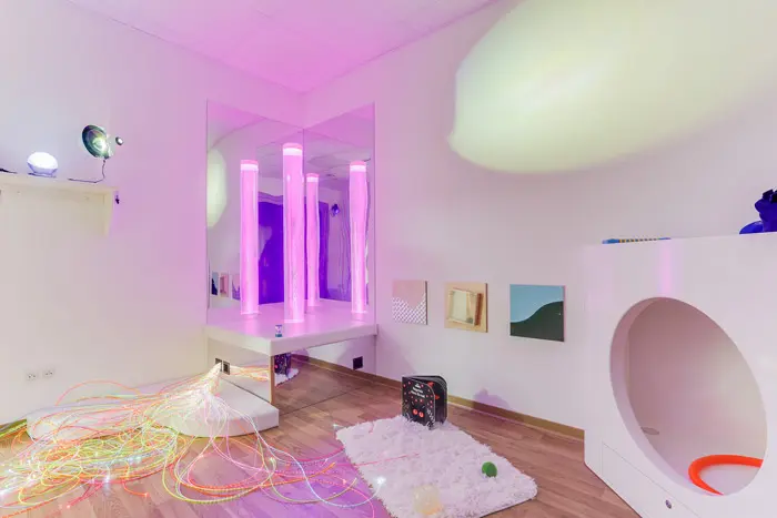 Un espace sensoriel pour l'éveil des tout-petits