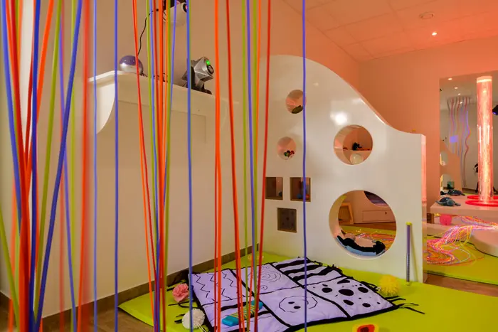 Espace sensoriel de la crèche Serris