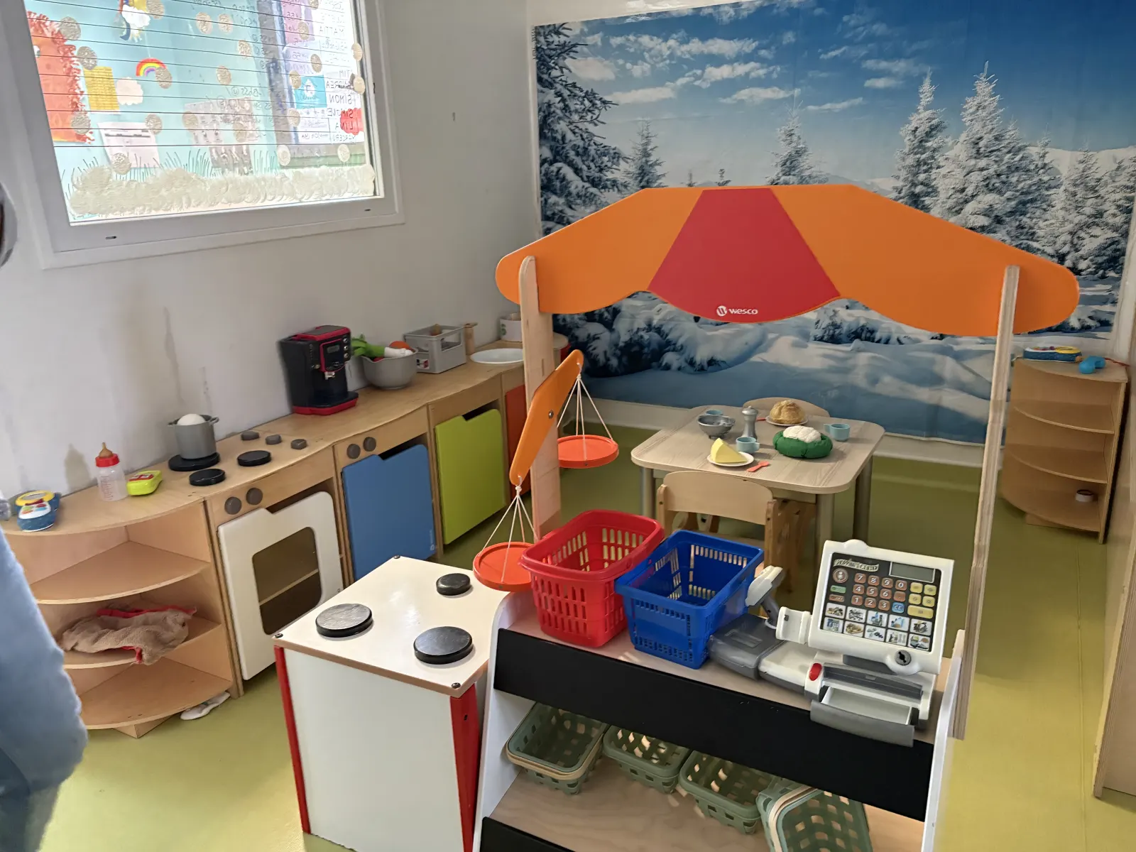 Espace de change de la micro-crèche Les Malicieux de Pringy