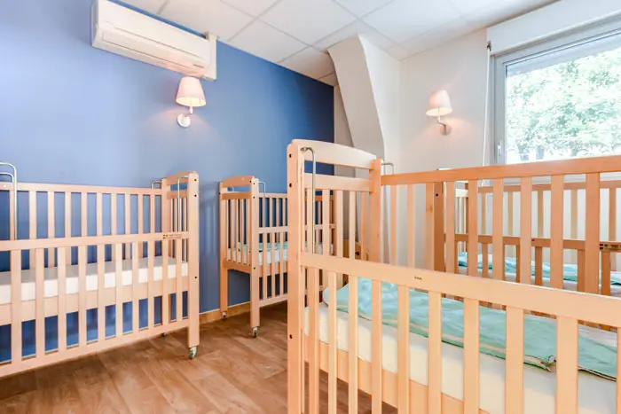 Dortoir de la crèche Nantes Guist'hau