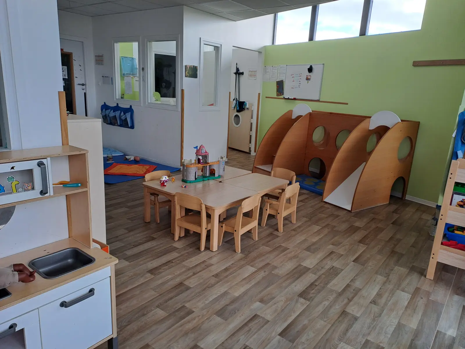 Salle de jeux de la crèche d'Hauconcourt