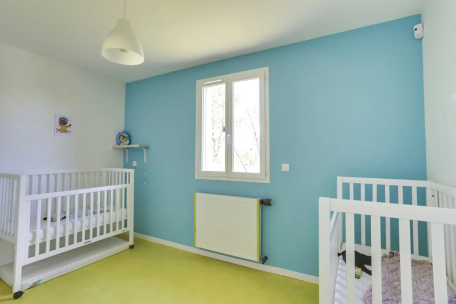 Dortoir de la micro-crèche Les Malicieux du Piarday à Charvieu-Chavagneux