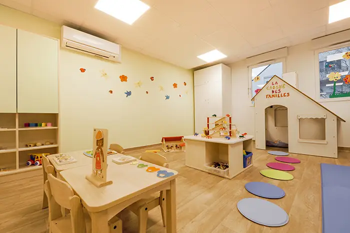 Une crèche solidaire, ouverte sur les familles