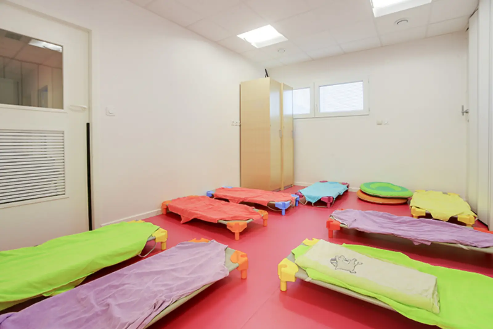 Dortoir de la crèche Les Minuscules à Romans-sur-Isère