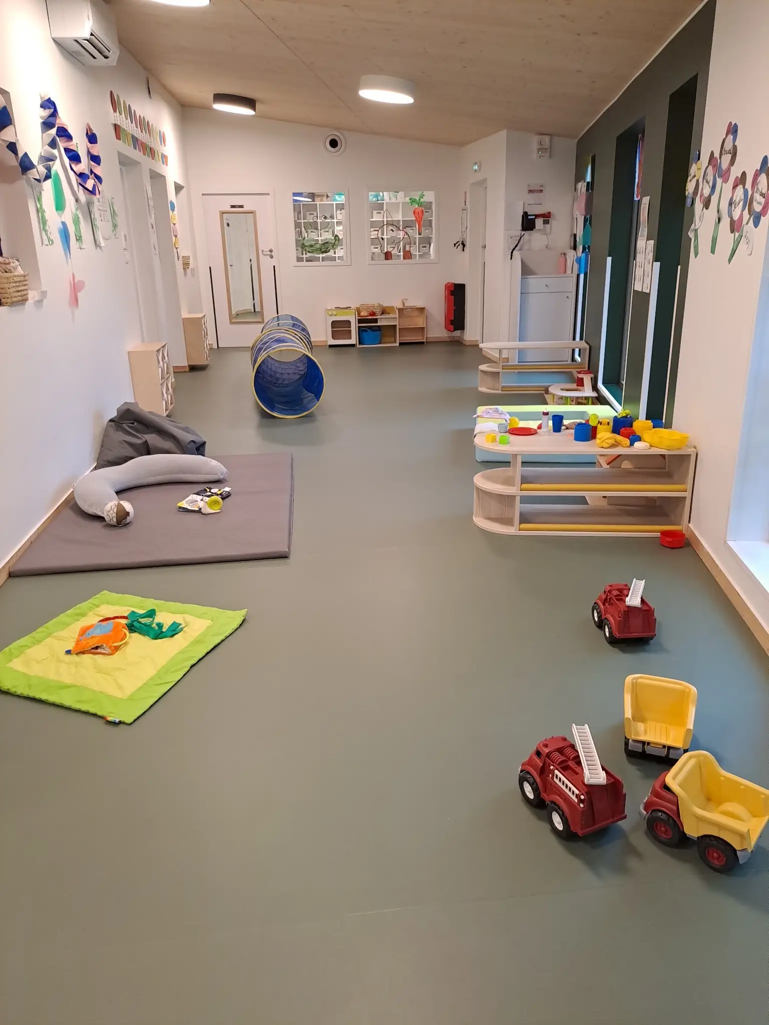 Une équipe de 35 professionnelles, des familles associées à la vie de la crèche