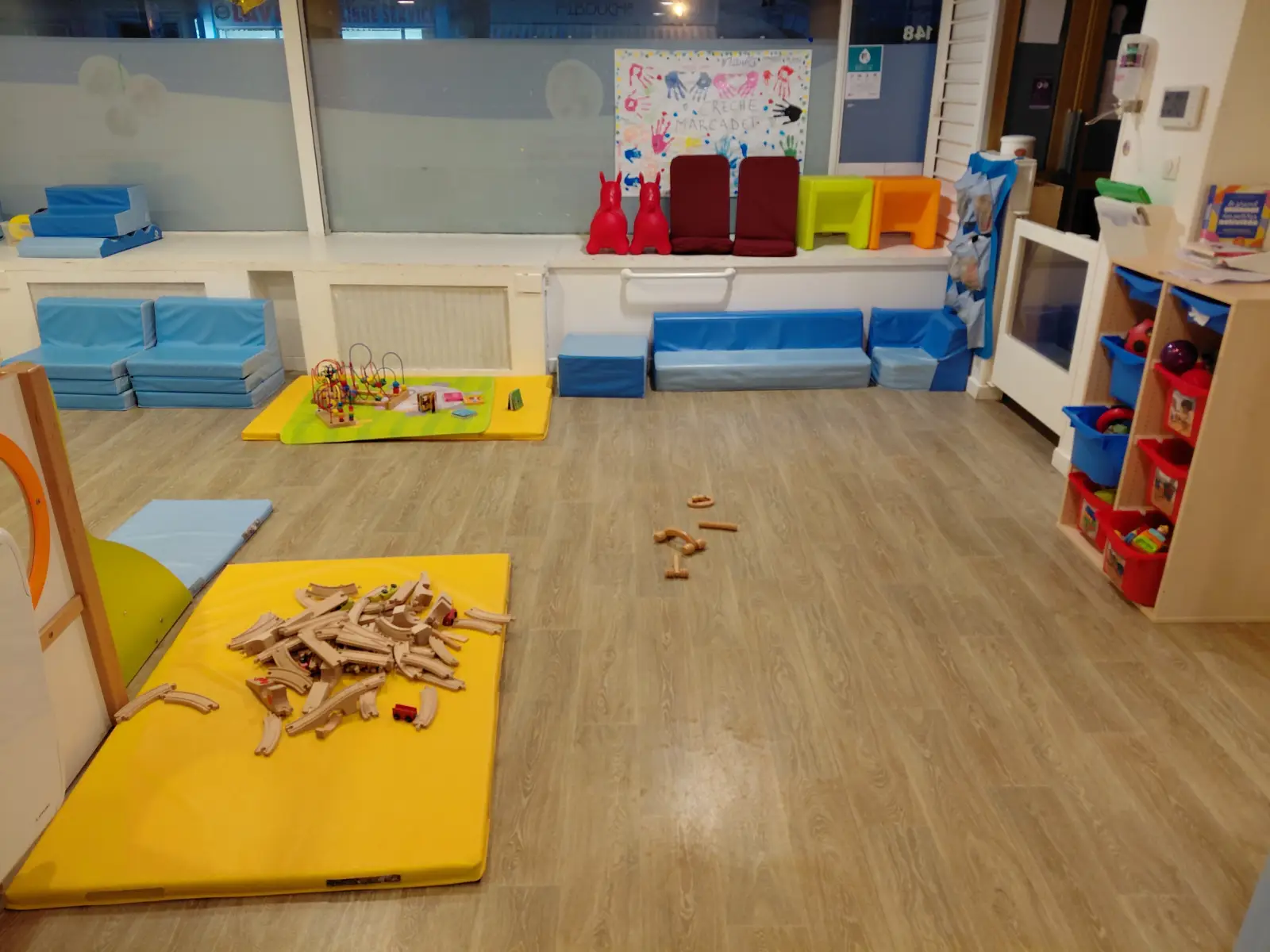 Espace de jeux de la micro-crèche Les Petites Merveilles de Marcadet à Paris 18