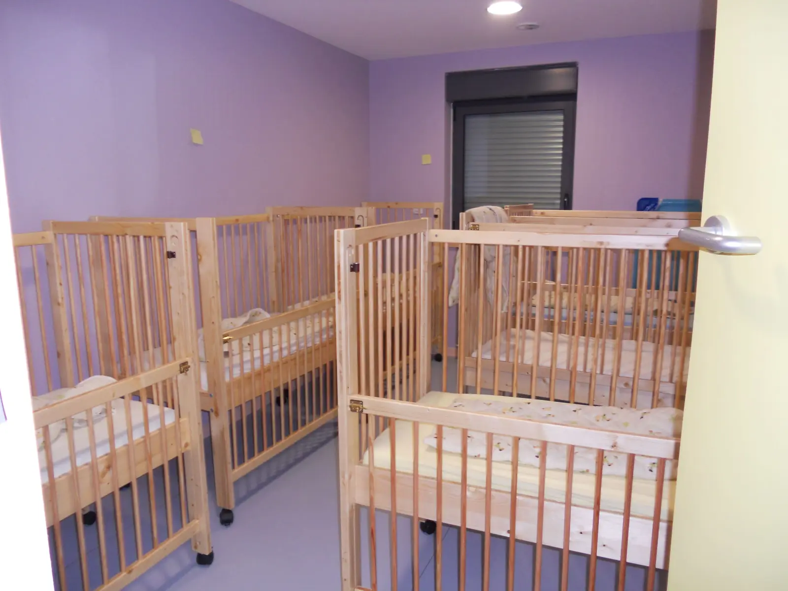 Dortoir de la crèche Les Pillous à Saint-Étienne