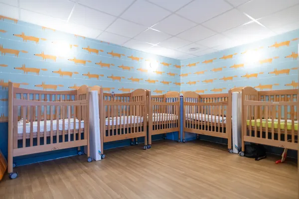 Dortoir de la micro-crèche Les Explorateurs de Saint-Germain-en-Laye