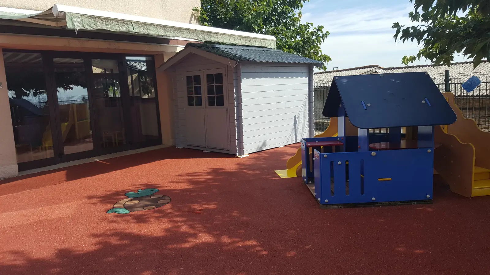 Un jardin privé au cœur du village