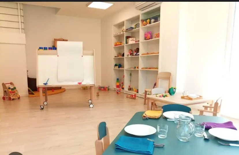 Espace de jeux de la micro-crèche Baby Montessori Lyon 8