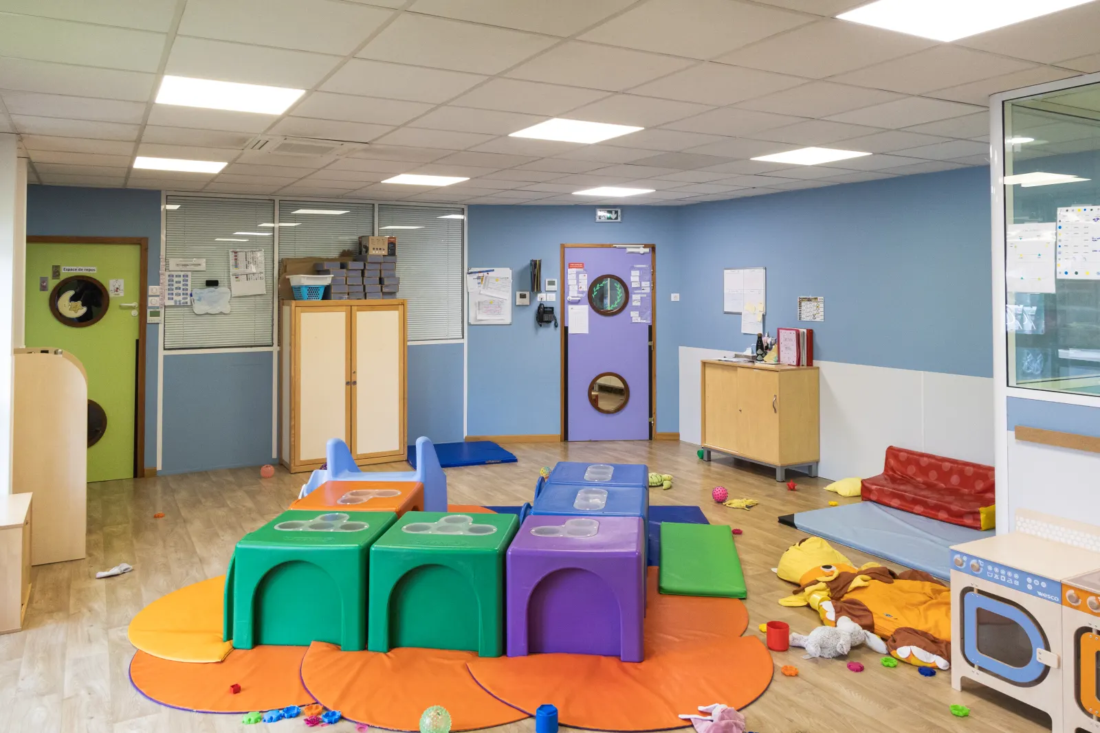 Espace de repos de la crèche Eybens