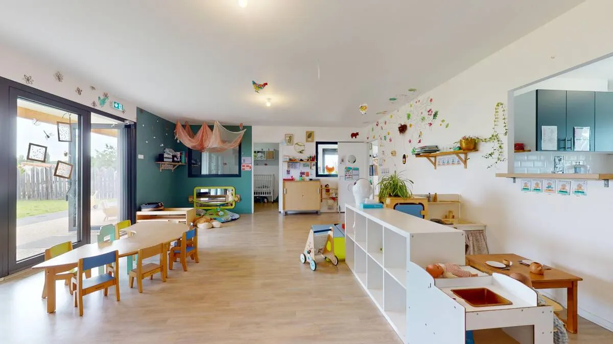 Une micro-crèche <strong>à taille humaine</strong>, au grand air