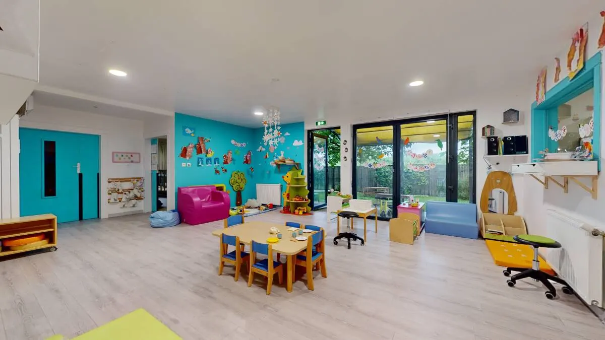 Coin jeux et éveil de la micro-crèche Les Marmottons à Champniers