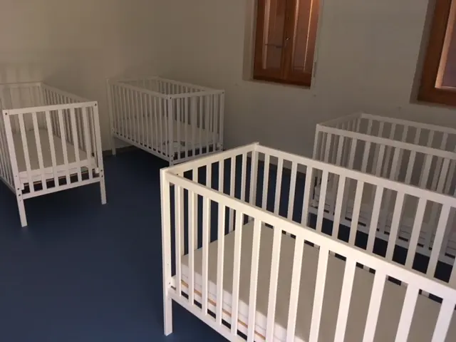 Dortoir de la micro-crèche Les Roudoudous à Arenthon