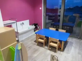 Coin repas de la micro-crèche Le Grandchamp des Enfants