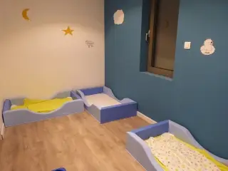 Dortoir de la micro-crèche Le Grandchamp des Enfants