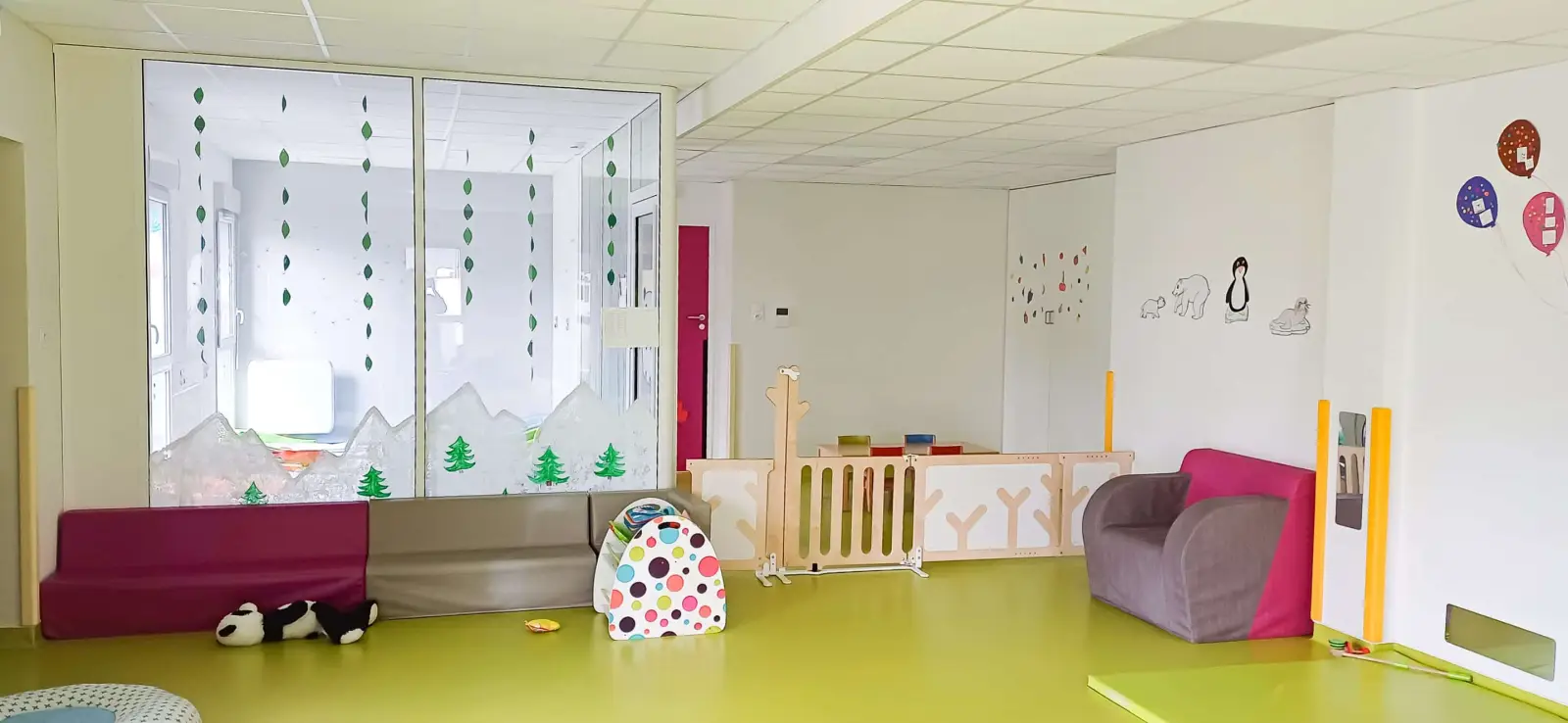 Coin lecture de la micro-crèche Oursons et Cie de Mainvilliers