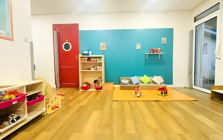 Coin lecture et détente de la micro-crèche Les Mias
