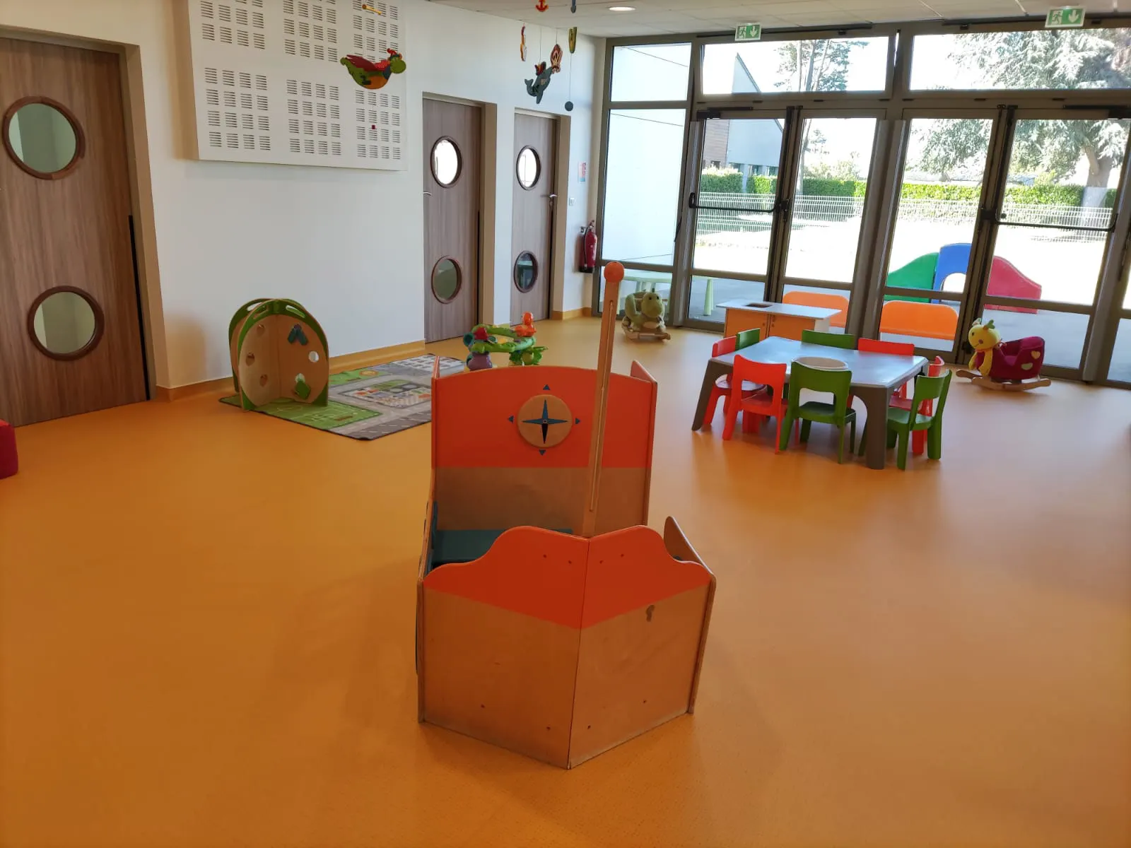 Un bâtiment pensé pour l'<strong>éveil sensoriel</strong> des tout-petits