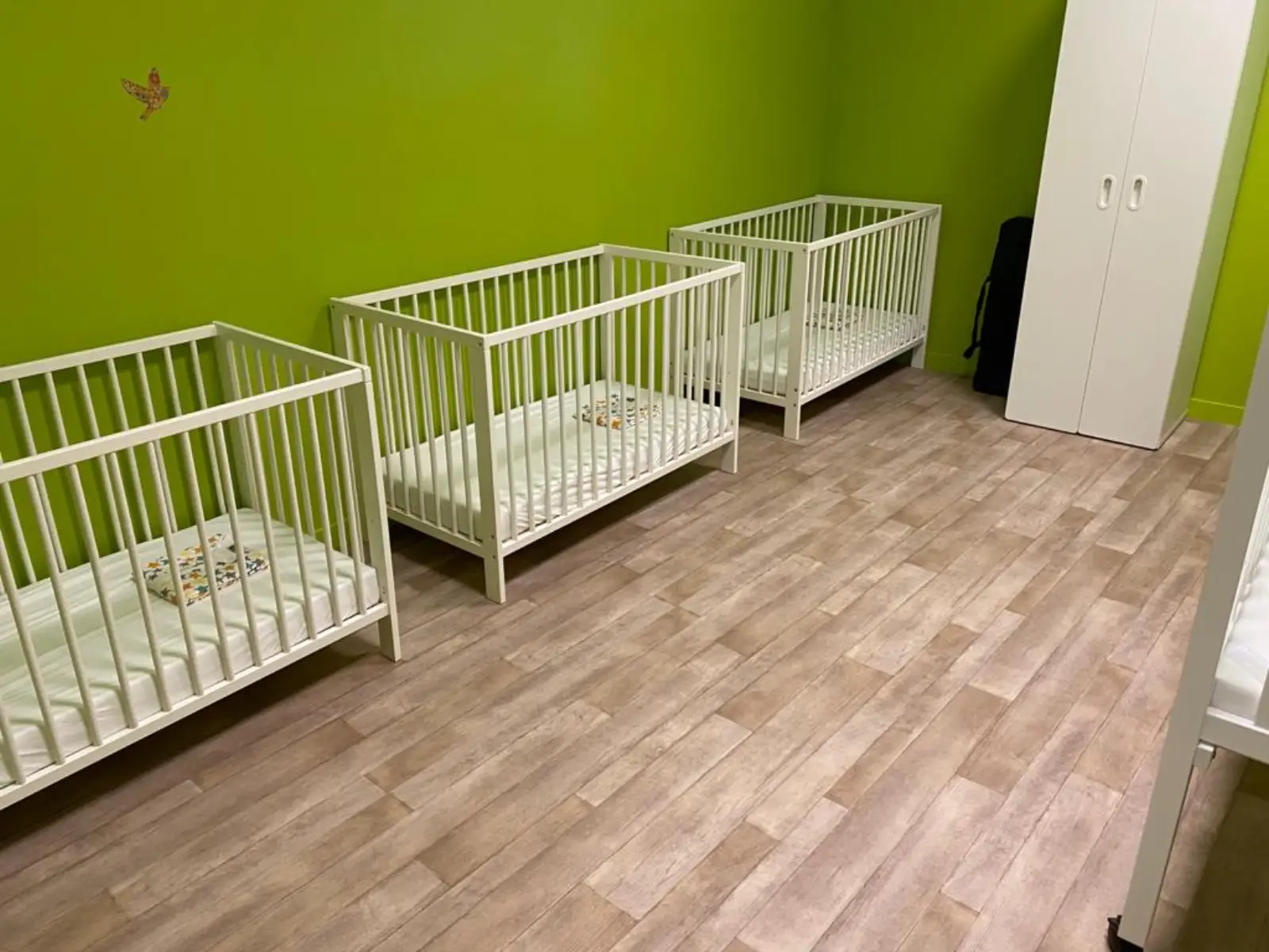 Chambre des bébés de la micro-crèche Les Roudoudous à Valleiry