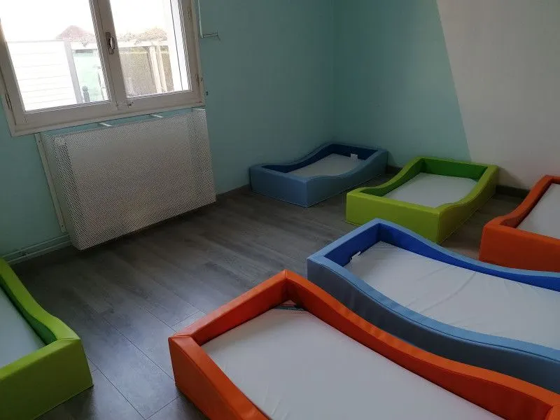 Espace de repos et de motricité de la micro-crèche Les Chérubins d'Isis
