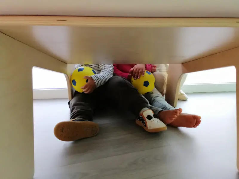 Moment de jeux de la micro-crèche Adela et Les Chérubins