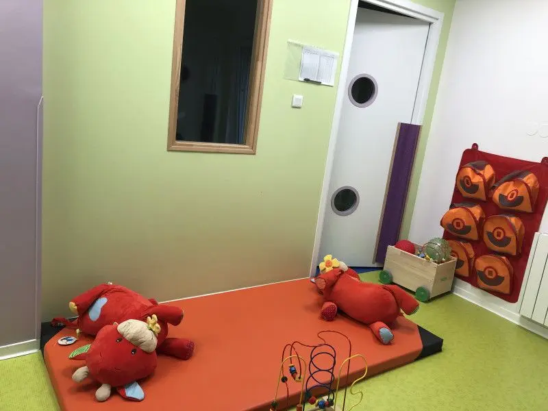 Espace de motricité libre de la micro-crèche à Dingsheim