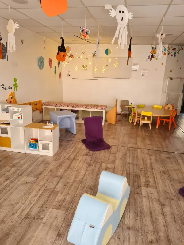 Coin cuisine dinette de la micro-crèche à Wissembourg