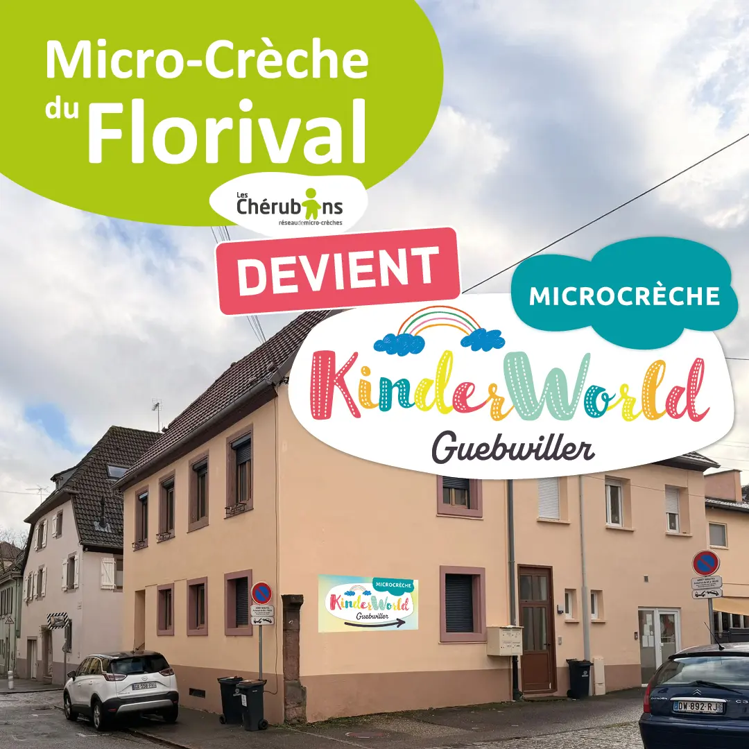 Kinderworld Guebwiller, une <strong>micro-crèche à taille humaine</strong> au cœur du Florival