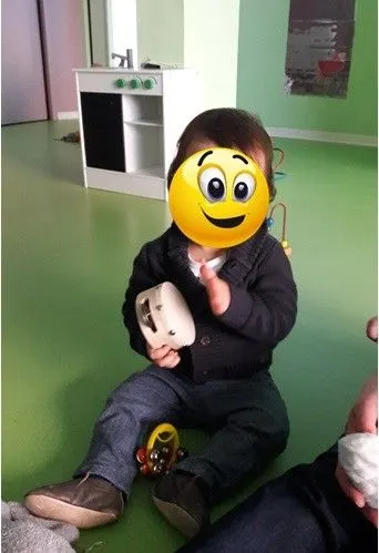 Coin dînette de la micro-crèche Les Petits Doudous à Sotteville-lès-Rouen