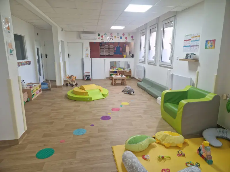 Salle de jeux de la micro-crèche Les Chérubins de Fourqueux