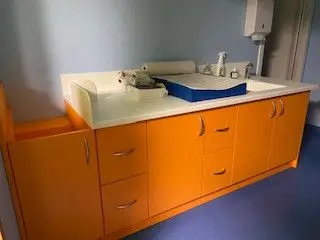 Espace de change de la micro-crèche Graines de Chérubins
