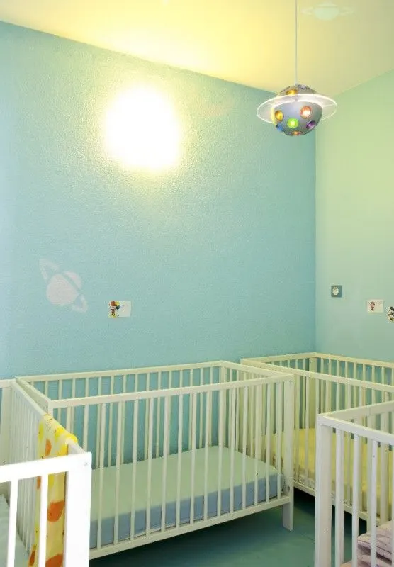 Dortoir bébés de la micro-crèche L'Eden des Chérubins à Strasbourg