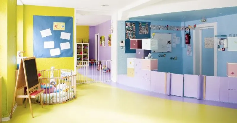 Espace d'accueil de la micro-crèche L'Eden des Chérubins à Strasbourg