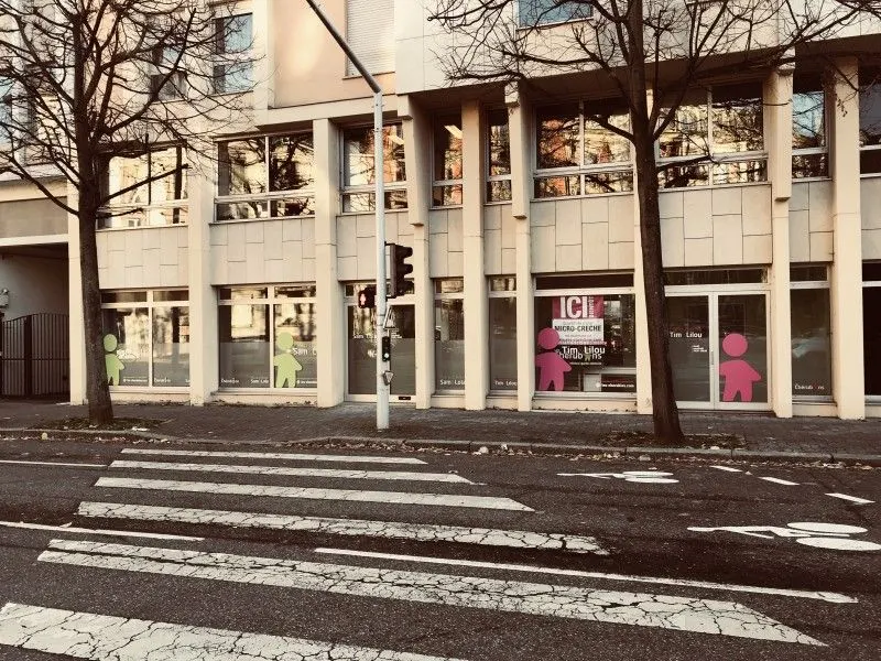 Façade de la micro-crèche Sam et Lola, rue Oberlin à Strasbourg