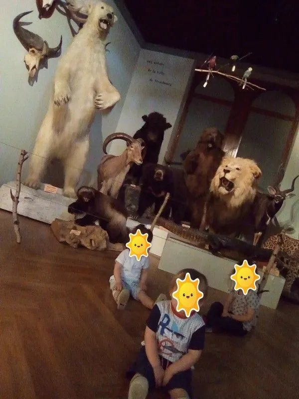 Sortie au musée avec les enfants de la micro-crèche Sam et Lola