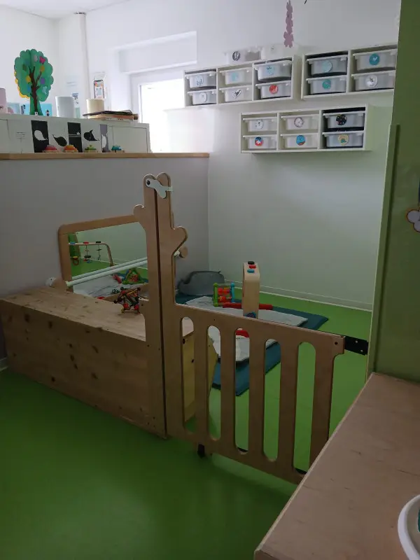 Espace bébé et dortoir de la micro-crèche Les Chérubins d'Herrlisheim