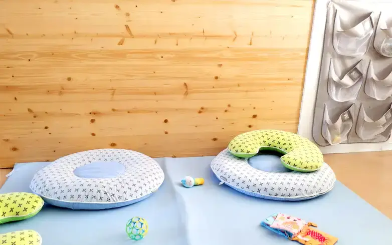 Espace d'éveil et de motricité pour les tout-petits à la micro-crèche Zola, Marseille