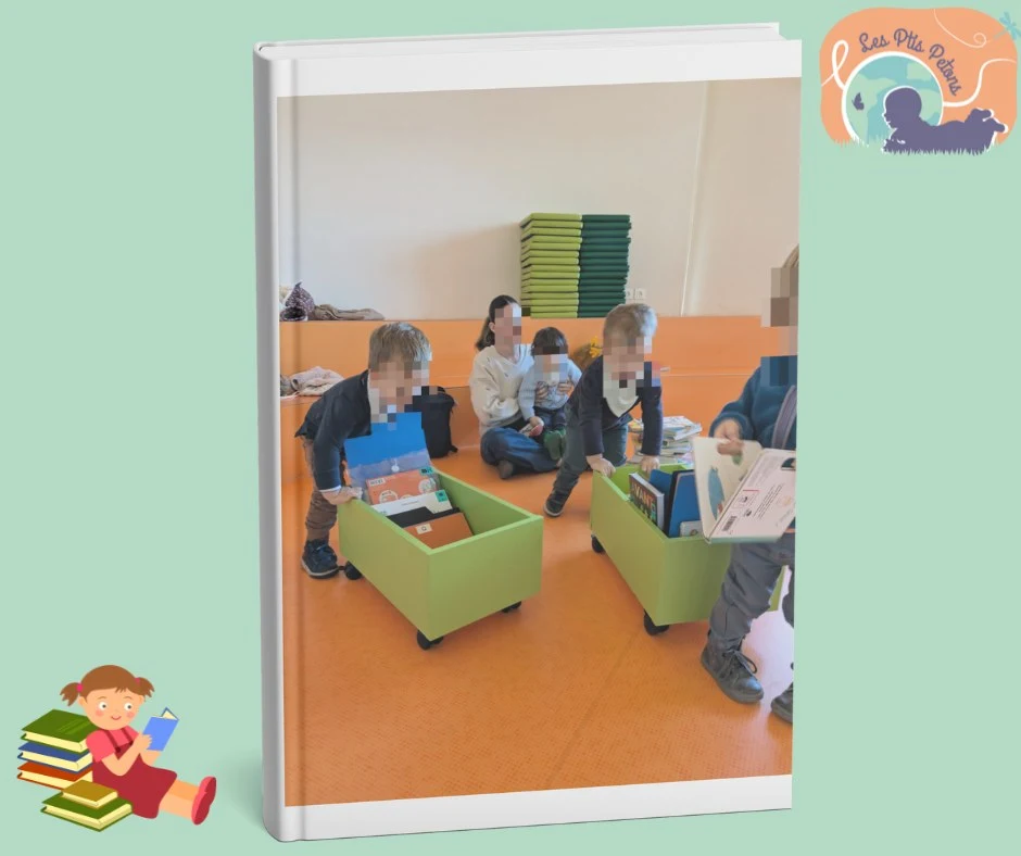 Un instant dans la crèche
